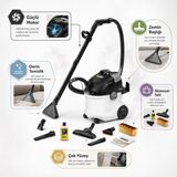 Karcher Signature Line Halı Yıkama Makinesi 1000W 4l Büyük Tank, Kesintisiz Derin Temizlik, Halı Koltuk Zemin, Alman Teknolojisi - Beyaz