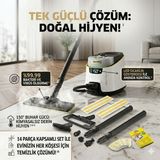 Karcher Yüksek Performanslı 2250 Watt Kesintisiz Çalışabilen Çıkarılabilir Su Tanklı Çok Amaçlı Buharlı Mop Sc 5 Deluxe Signature Line - Beyaz
