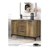 Kardelahome Kardela %100 Mdf 2 Kapaklı 3 Çekmeceli Konsol Tv Ünitesi
