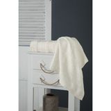 Kardelen 2'li Bamboo Banyo Havlu Seti & Hamam Takımı - 50 x 90 cm - Krem