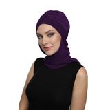 KARDELEN ATKILI MOR HAZIR TÜRBAN TESETTÜR BONE