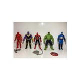 Kardelen Bade Oyuncak 5li Orta Boy Avengers Kahramanlar Seti Figür Hulk Thanos Spider