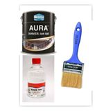 kardelen boya Kardelen Sentetik Beyaz Yağlı(AHŞAP-DEMİR-METAL) Boya 3kg - 0.5 Lt Tiner Ve 3 No Fırça