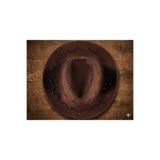 Kardelen Butik Denizli ÇOCUKLAR İçin Kovboy Şapka ( Kahverengi ) ( Size, 55 cm ) ( 3-8 Yaş )