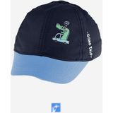Kardelen Butik Denizli Pamuk Bebek Güneş Şapkası Erkek Çocuklar Için 0-18 Aylık Size 44-46 - 0 - 1,5 Yaş - Lacivert