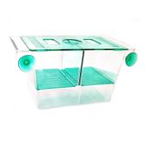 Kardelen İki Bölmeli Büyük Akvaryum Balık Yavruluk 20 x 10 x 10 CM