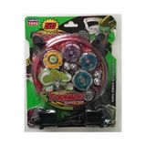 Kardelen Oyuncak Beyblade Metal Fushion Tornado Clash 5d Arenalı 4 Lü Oyuncak Seti