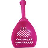 Kardelen Pet Jumbo Kedi Kumu Küreği 04804 | 30 cm Güçlendirilmiş Sert Plastik Elek - Mor