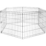 Kardelen Pet Kanki Pet Metal Köpek Çiti 80 x 95 cm - Siyah