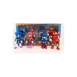 Kardelen Sonic Boom & Arkadaşları Figür Oyuncak Seti 4 Figür Bir Arada
