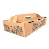 Kardem 40x23x8.5 cm 100 Adet Saplı Lahmacun Kutusu
