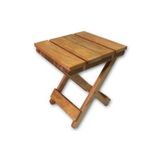 KARDEMİR AHŞAP Ahşap katlanır tabure 1 adet 30 cm x 36 cm