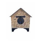 Kardemir Ahşap 🏡 Osb Kedi Kulübesi 45X48X62CM | Ayaklı, Yalıtımlı ve Dayanıklı Dış Mekan Kedi Evi