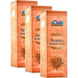 Karden 3 Kutu Anason Aroması Doğal Aroma Verici 250 cc x 3 Cam Şişe Anason Aroma Yağ Anoson - 1 Adet