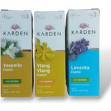 Karden Esans 3'lü Set (Lavanta Esansı + Ylang Ylang Esansı + Yasemin Esansı 20ML) - 20 ml