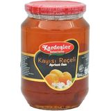 Kardeşler 1 kg Cam Kavanoz Kayısı Reçeli