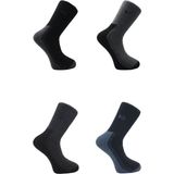 Kardeşler Çorap Erkek Lambswool Termal Yün Kışlık Havlu Kalın Çok Renkli Çorap 4'lü Paket - 40 - 46