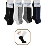 Kardeşler Çorap Erkek Pamuklu Patik 4'lü Paket - Asorti - 40 - 46