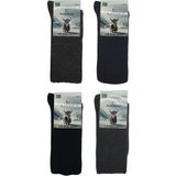 Kardeşler Çorap Erkek Yün Kışlık Kalın Soket Çorap 4'lu Paket - Çok Renkli - 40 - 46