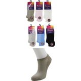 Kardeşler Çorap Kadın Patik Çok Renkli Çorap Dikişsiz 6'lı Paket - 36 - 40