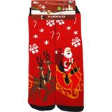 Kardeşler Çorap Yılbaşı Noel Christmas Renkli Desenli Soket Havlu Çorap - 36 - 40