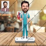 Kardiyolog 3d Ahşap Biblo,sevgiliye Hediye,doğum Günü Hediyesi