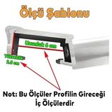 Kare Alüminyum Çamaşır Kurutmalığı, Balkona Monte Edilebilir, Paslanmaz Dayanıklı Askı, Katlanabilir Çamaşır Askılığı, Yer Tasarruflu Kurutma Aparatı (Kare Başlıklı) - 000-Siyah - Option-1