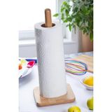 Kare Bambu Kağıt Havluluk - Peçetelik - Kahverengi - 12 x 22 cm