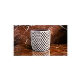 Kare Desen Beton Orkide Ve Saksı 0012
