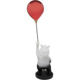 Kare Design Balloon Hippo Dekoratif Obje - Beyaz - Standart