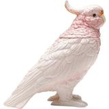 Kare Design Exotic Bird Pembe Seramik Dekoratif Kavanoz - Standart