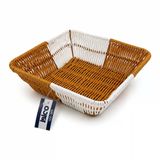 Kare Hasır K.rengi - Beyaz Ekmek Sepeti 24Cm Bx40