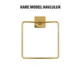 Kare Havluluk Gold Renk