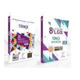 Kare Kök Yayınları Lgs 8.sınıf Türkçe Soru Bankası +türkçe 20'li Deneme Kitabı