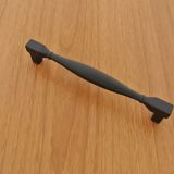 Kare Mat Siyah Kulp 128 Mm Dolap Mobilya Mutfak