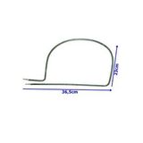 Kare Mini Midi Fırın Rezistansı Mide Tipi 6.5 mm 220Volt 650Watt