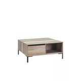 Kare Orta Sehpa - Açık Ceviz (Tori) 90X42x90 Cm (Gxyxd) Teşhir