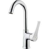Kare Platin Mix Lavabo Bataryası (Kısa Borulu)