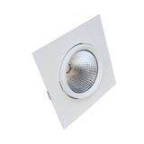 Kare Sıva Altı 40W Kaliteli Led Beyaz Spot Armatür (Gün Işığı Işık 3000 Kelvin)