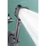 Kare Siyah Banyo Duş Başlığı Fonksiyonlu Su Tasarruflu Başlık