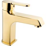 Kare Stil Mix Gold Lavabo Bataryası