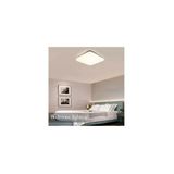 Kare Tavana Sıfır LED Plofenyer Avize Armatür Banyo Tuvalet Balkon LED Glop Armatürü Beyaz Işık