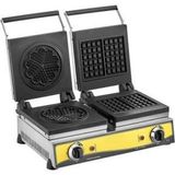 Kare+Çiçek Waffle Makinesi