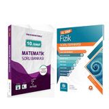 Karekök 10. Sınıf Matematik Ve Bilgi Sarmal Fizik Soru Bankası Seti 2 Kitap