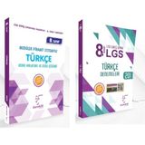 Karekök Yayıncılık (8. Sınıf) Lgs Türkçe Mps Konu Anlatım / Türkçe 20'li Deneme Kitabı