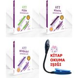Karekök Yayıncılık AYT Sayısal Fizik – Kimya – Biyoloji Seti Kazandıran Set - Kitap Okuma Işığı