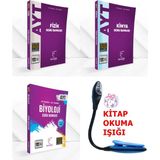 Karekök Yayıncılık AYT Sayısal Fizik – Kimya – Biyoloji Soru Bankası - Kitap Okuma Işığı