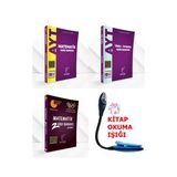 Karekök Yayıncılık Karekök Yay. AYT Sayısal Matematik Bankası Süper Set + Kitap Okuma Işığı Hediye (Çok Renkli)