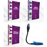 Karekök Yayıncılık TYT Fizik – Kimya - Biyoloji Full Set Soru Bankası Set - Kitap Okuma Işığı