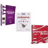 Karekök Yayıncılık TYT Parağraf Coğrafya ve Matematik Soru Bankası 3 Kitap